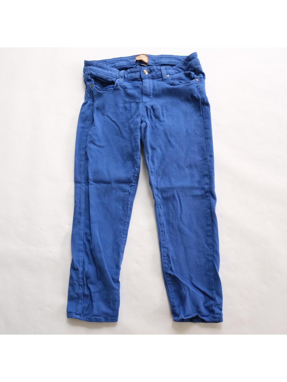 Paige Premium Denim Roxie Capri Women's Size 29 Blue Pockets